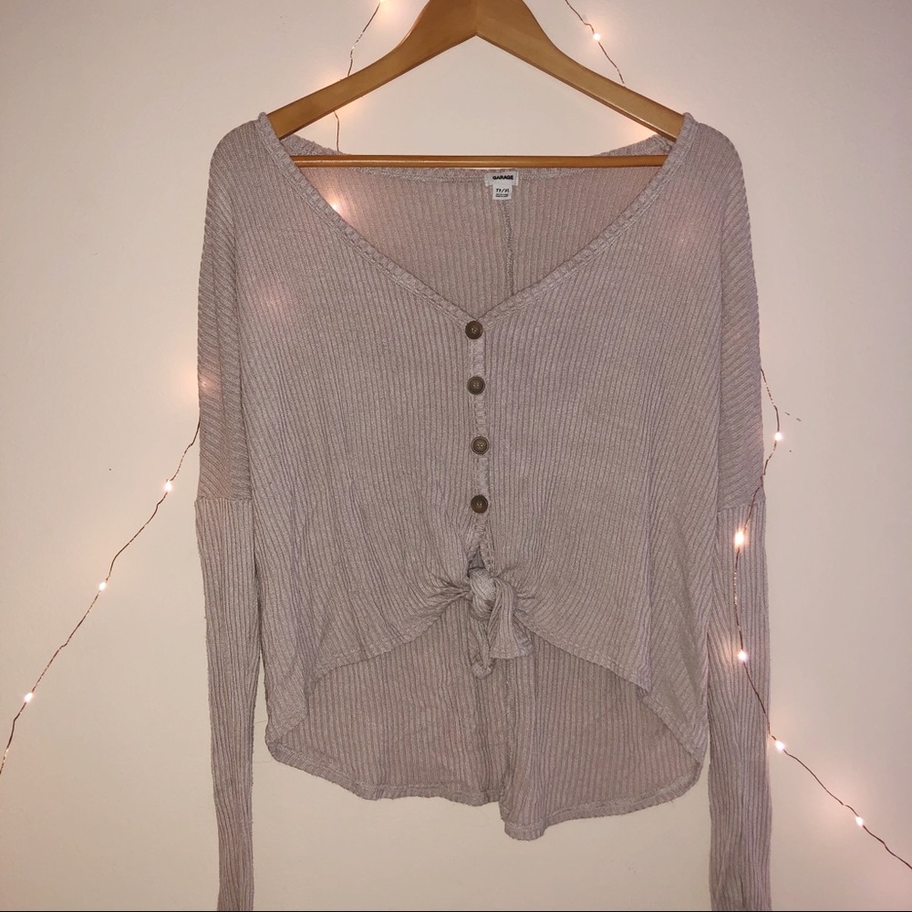 Garage Tie Sweater